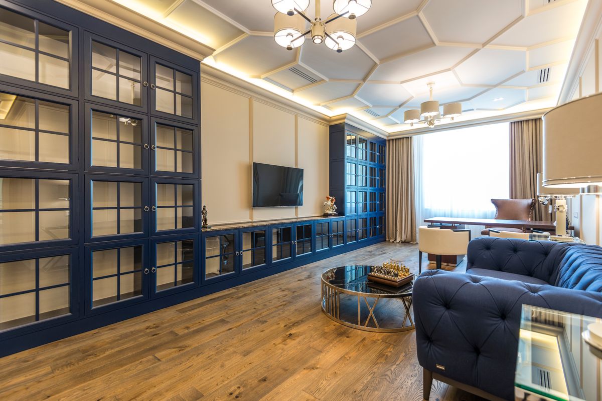 Interior of residential apartment in Santiago